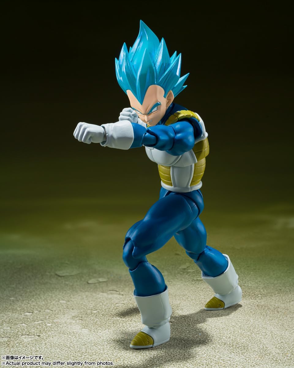Bandai SHF Super Saiyan God Super Saiyan Vegeta - Image 4
