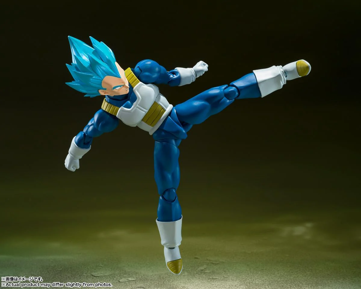 Bandai SHF Super Saiyan God Super Saiyan Vegeta - Image 6