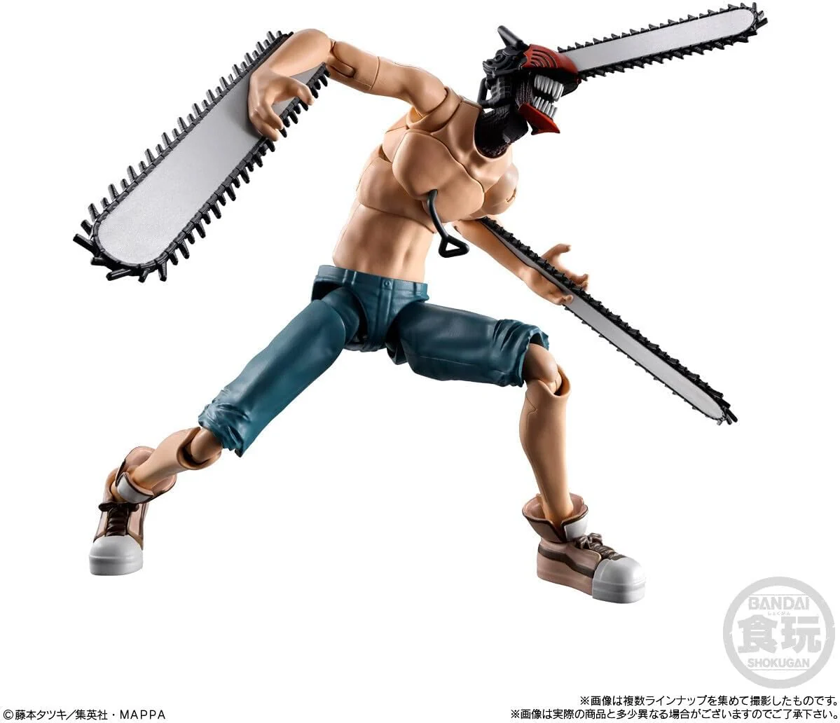 Bandai SMP Kit Makes Pose Chainsaw Man Shokugan (set of 2) - Image 9