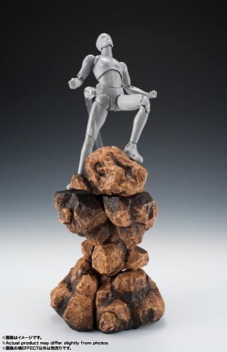 BANDAI SPIRITS(バンダイ スピリッツ) 魂EFFECT ROCK Beige Ver. for S.H.フィギュアーツ ノンスケール ABS&PVC製 塗装済み完成品フィギュア - Image 2