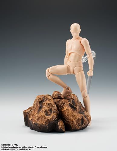 BANDAI SPIRITS(バンダイ スピリッツ) 魂EFFECT ROCK Beige Ver. for S.H.フィギュアーツ ノンスケール ABS&PVC製 塗装済み完成品フィギュア - Image 4