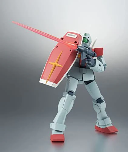 BANDAI SPIRITS(バンダイ スピリッツ) ROBOT魂 [SIDE MS] 機動戦士ガンダム RGM-79 ジム ver. A.N.I.M.E. 約125mm ABS&PVC製 塗装済み可動フィギュア - Image 6