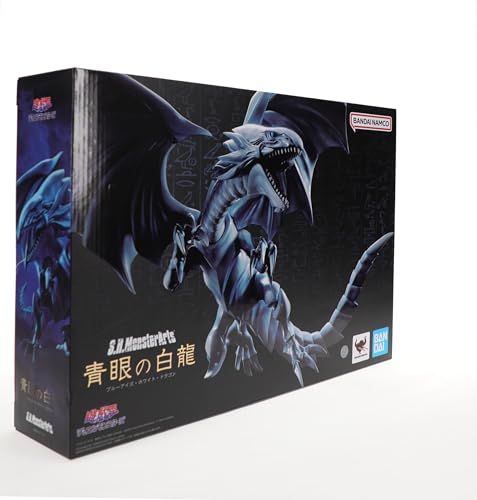 BANDAI SPIRITS(バンダイ スピリッツ) S.H.モンスターアーツ 遊☆戯☆王デュエルモンスターズ 青眼の白龍 約220mm PVC&ABS製 塗装済み可動フィギュア - Image 10