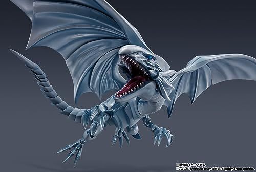 BANDAI SPIRITS(バンダイ スピリッツ) S.H.モンスターアーツ 遊☆戯☆王デュエルモンスターズ 青眼の白龍 約220mm PVC&ABS製 塗装済み可動フィギュア - Image 6