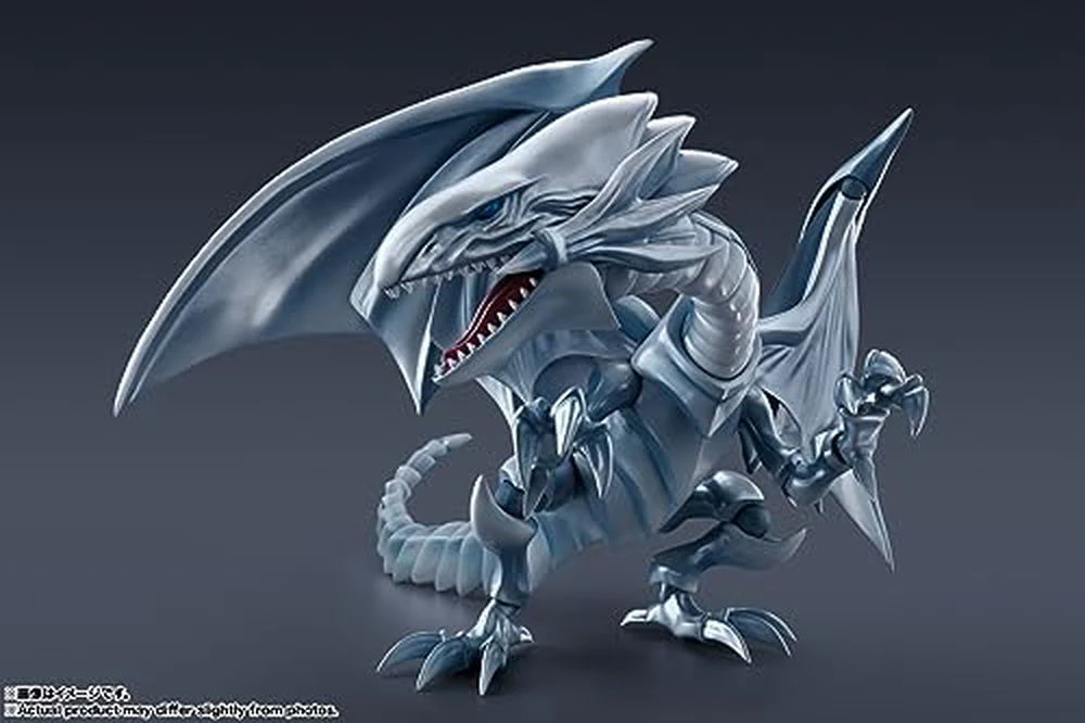 BANDAI SPIRITS(バンダイ スピリッツ) S.H.モンスターアーツ 遊☆戯☆王デュエルモンスターズ 青眼の白龍 約220mm PVC&ABS製 塗装済み可動フィギュア - Image 7