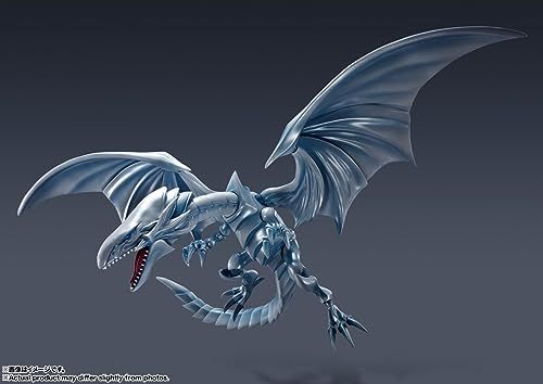 BANDAI SPIRITS(バンダイ スピリッツ) S.H.モンスターアーツ 遊☆戯☆王デュエルモンスターズ 青眼の白龍 約220mm PVC&ABS製 塗装済み可動フィギュア - Image 8