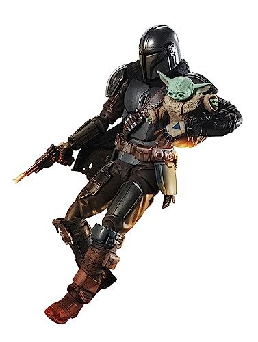 BANDAI SPIRITS(バンダイ スピリッツ) S.H.フィギュアーツ スター・ウォーズ マンダロリアン＆グローグー(STAR WARS: The Mandalorian) 約150mm ABS＆PVC&布製 塗装済み可動フィギュア