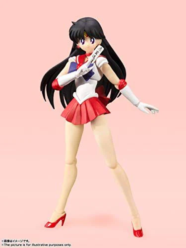 BANDAI SPIRITS(バンダイ スピリッツ) S.H.フィギュアーツ 美少女戦士セーラームーン セーラーマーズ-Animation Color Edition-（再販版） 約140mm PVC&ABS製 塗装済み可動フィギュア - Image 5