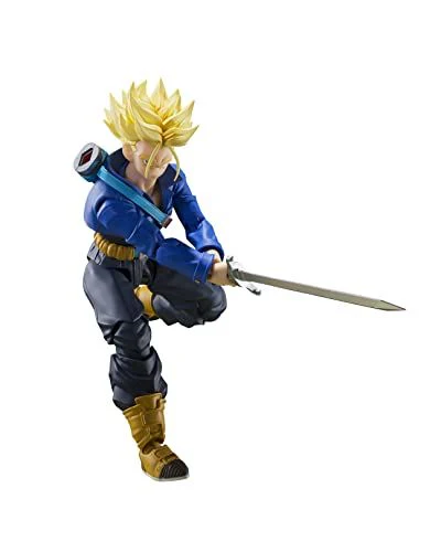 BANDAI SPIRITS(バンダイ スピリッツ) S.H.フィギュアーツ ドラゴンボールZ スーパーサイヤ人トランクス-未来から来た少年- 約140mm PVC&ABS製 塗装済み可動フィギュア