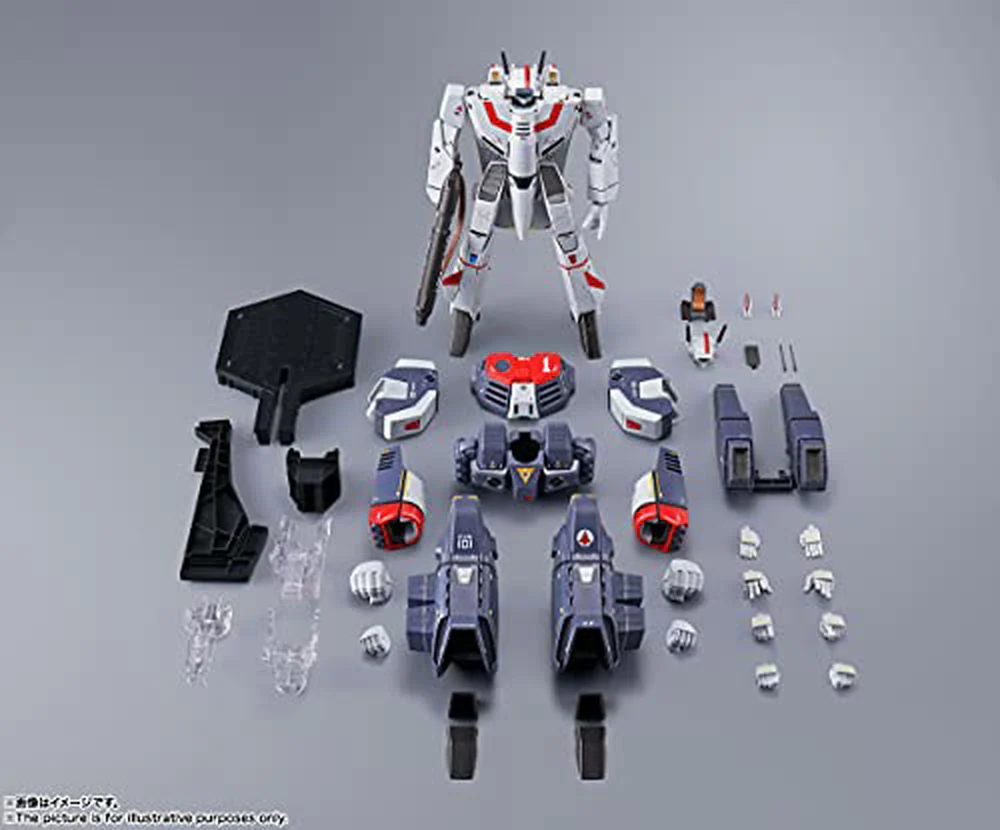 BANDAI SPIRITS DX超合金 超時空要塞マクロス VF-1Jアーマードバルキリー(一条輝機) 約280mm ABS&ダイキャスト&PVC製 塗装済み可動フィギュア - Image 8