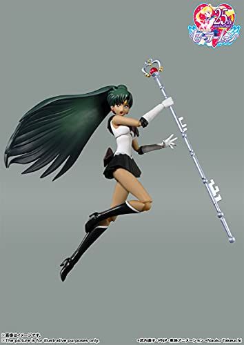 BANDAI SPIRITS S.H.フィギュアーツ 美少女戦士セーラームーンR セーラープルート -Animation Color Edition- 約150mm PVC&ABS製 塗装済み可動フィギュア - Image 4