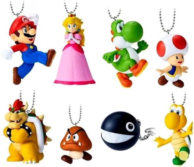 Bandai Super Mario Mascot Charm Collection 2 (1Box 10pcs)