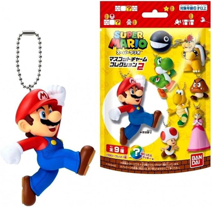 Bandai Super Mario Mascot Charm Collection 2 (1Box 10pcs) - Image 3