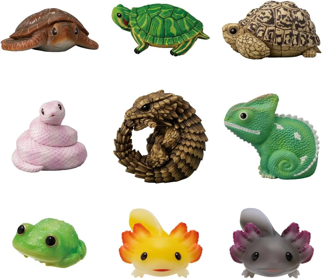 Bandai Tenori Friends 11 -Reptiles/Amphibians- (Set of 12) - Image 2
