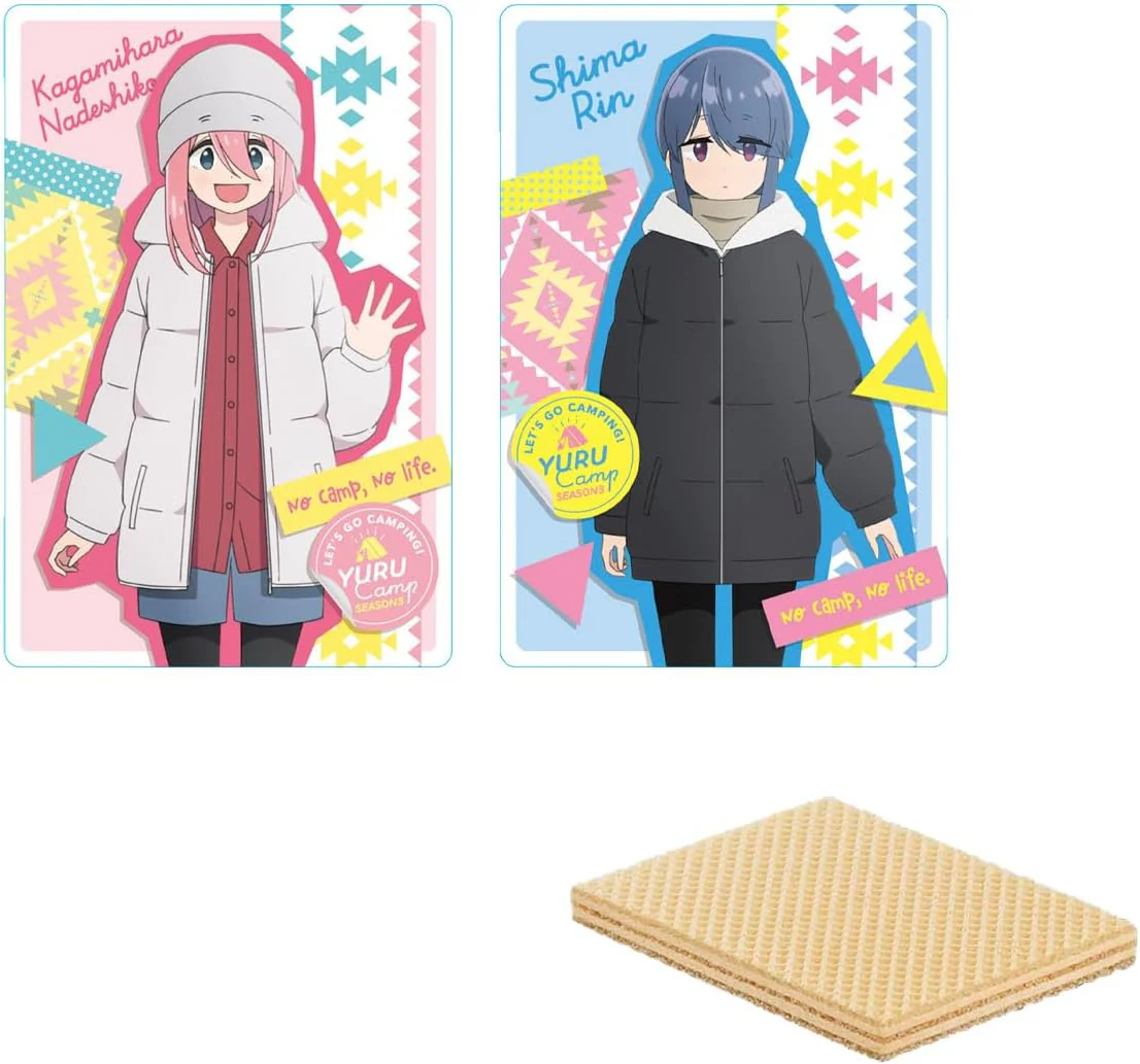 Bandai Yuru Camp Season 3 Wafers (1Box 20pcs)