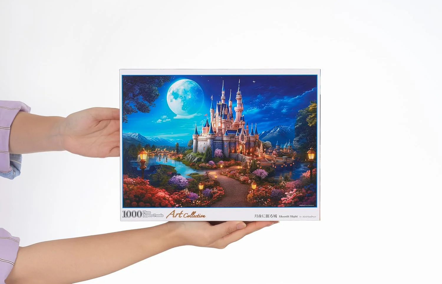 Beverly １０００－０３７Alexander, the castle sleeping in October night Puzzle - Image 2