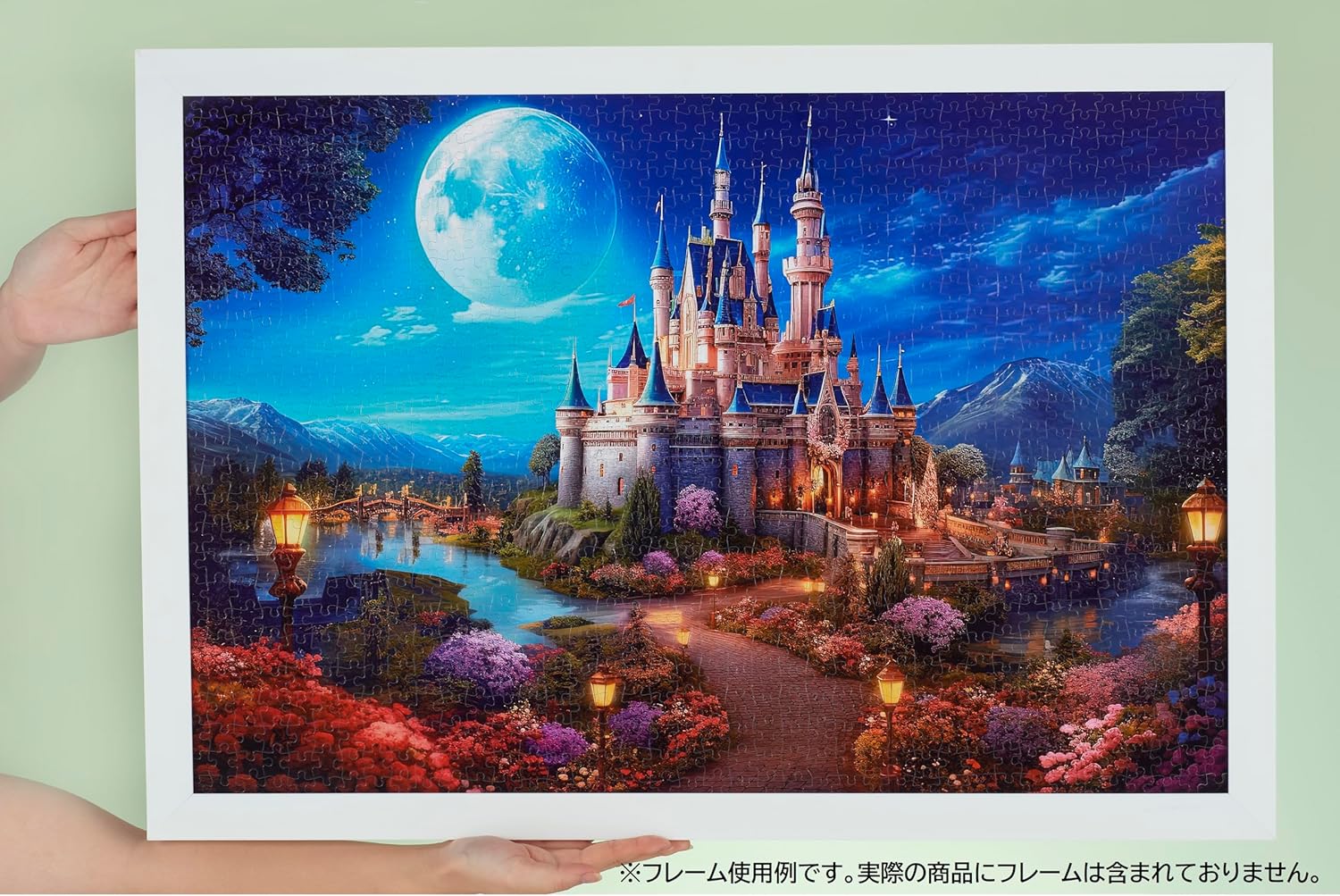 Beverly １０００－０３７Alexander, the castle sleeping in October night Puzzle - Image 3