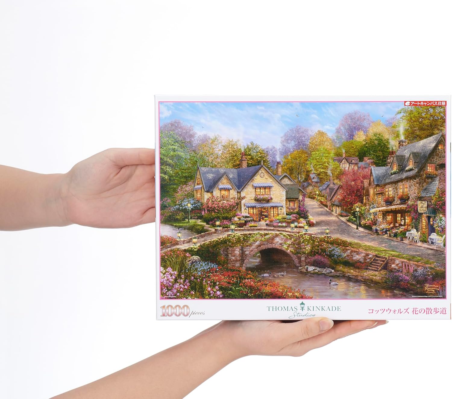 Beverly １０００－０５１Cotswold Flower Walk by Kinkade Puzzle - Image 2