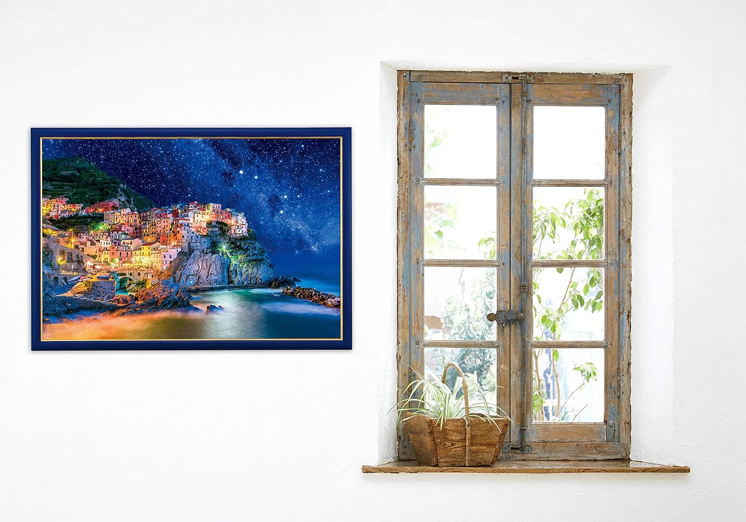 Beverly 31-486Cinque Terre under the starry sky Puzzle - Image 3