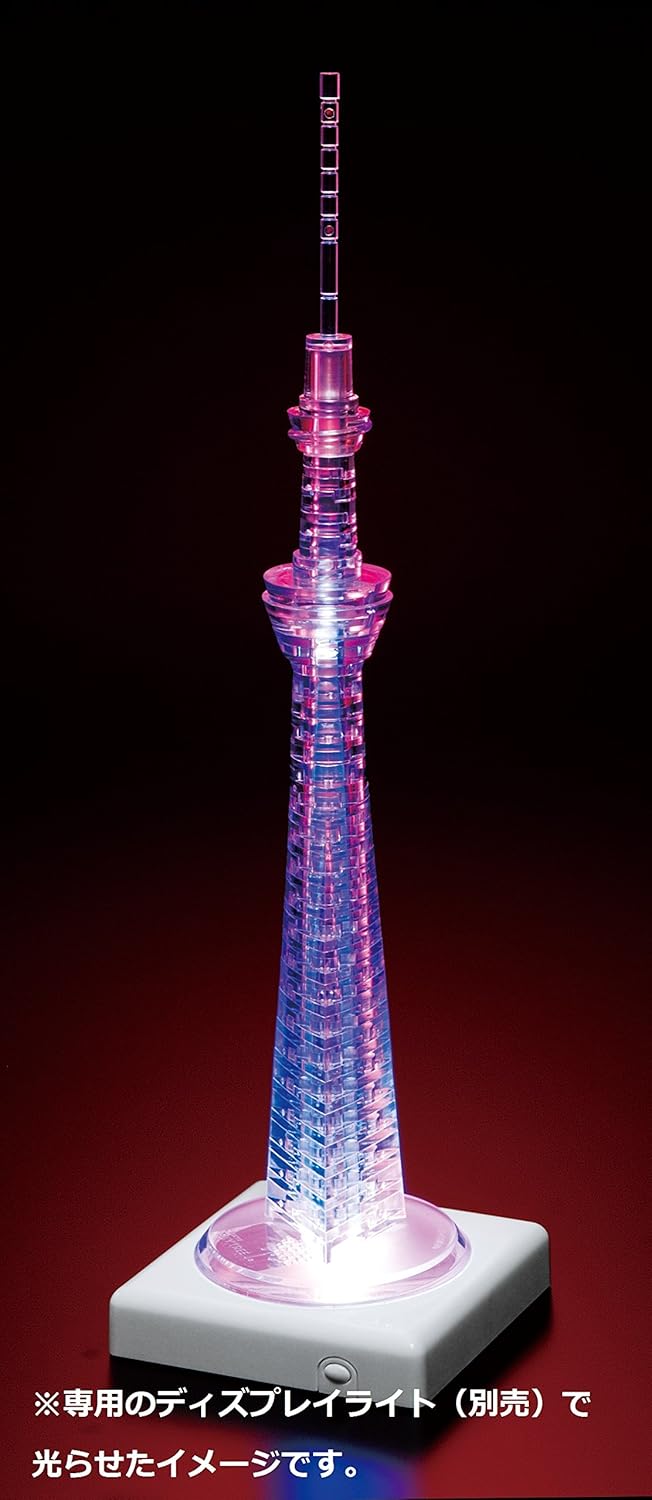 Beverly 50143 Tokyo Sky Tree Miyabi Crystal 3D Puzzle 62P - Image 3
