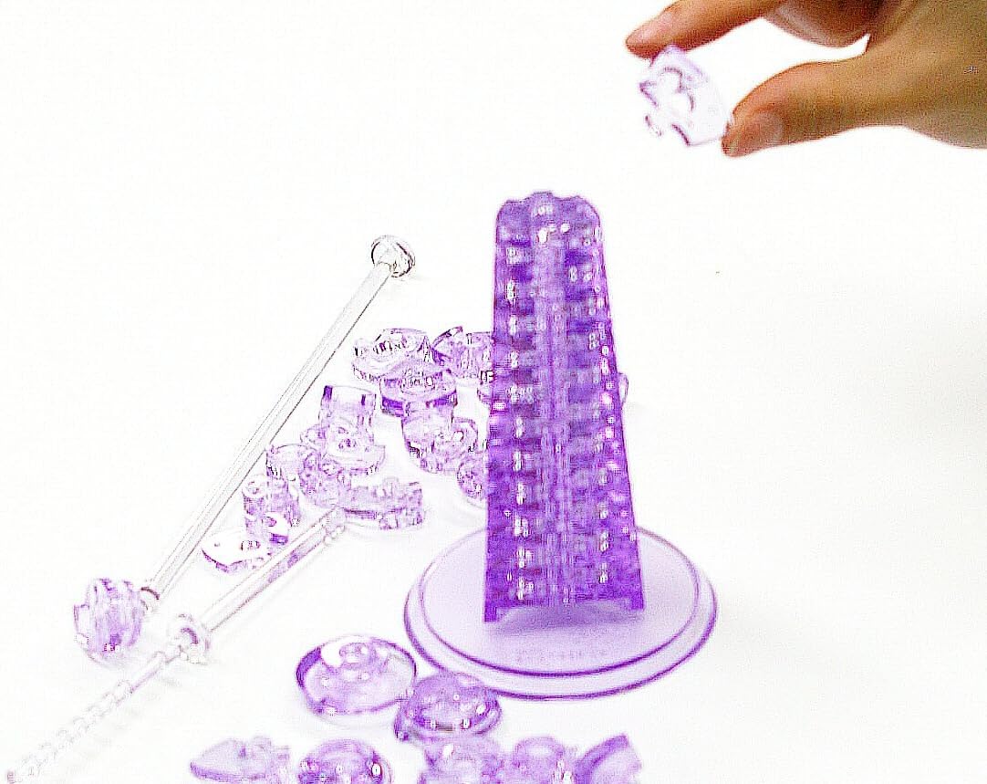 Beverly 50143 Tokyo Sky Tree Miyabi Crystal 3D Puzzle 62P - Image 6