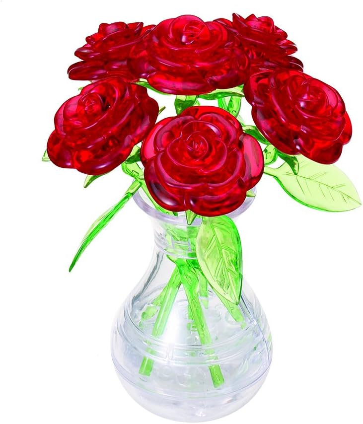 Beverly 502086 Rose Red Puzzle