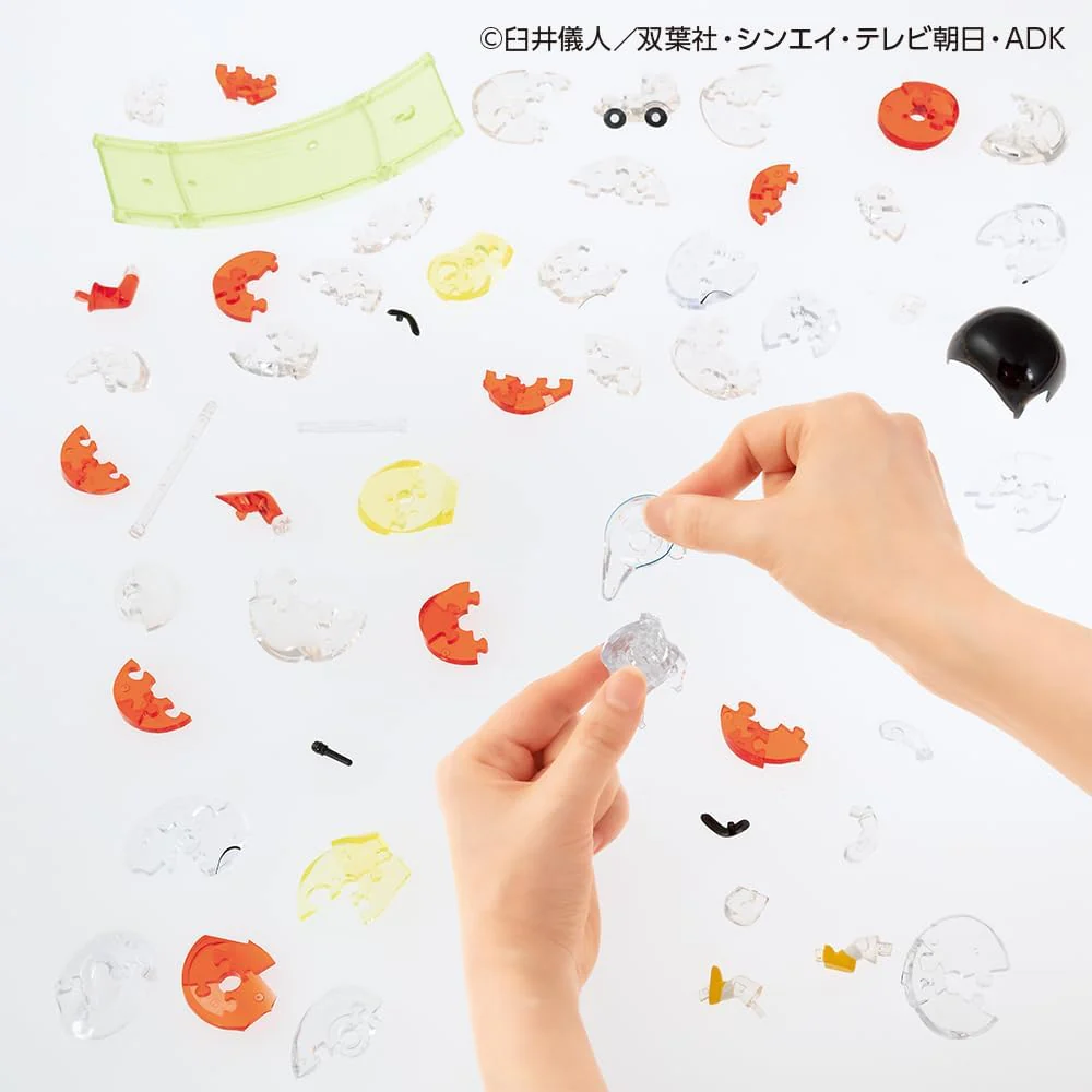 Beverly 50310 Crystal Puzzle Crayon Shin-Chan & Shiro 62 Piece - Image 3