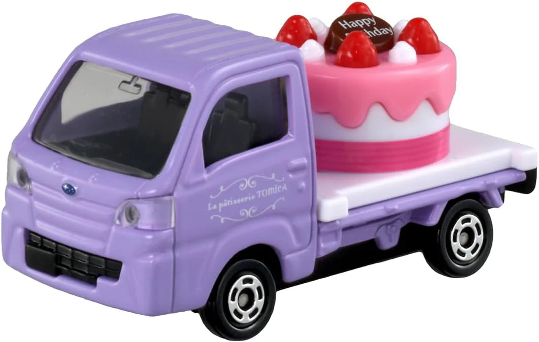 Tomica Box 027 Subaru Sambar Cake Car