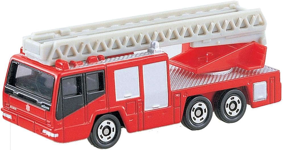 Tomica Box 108 Hino ladder fire engine - Image 5