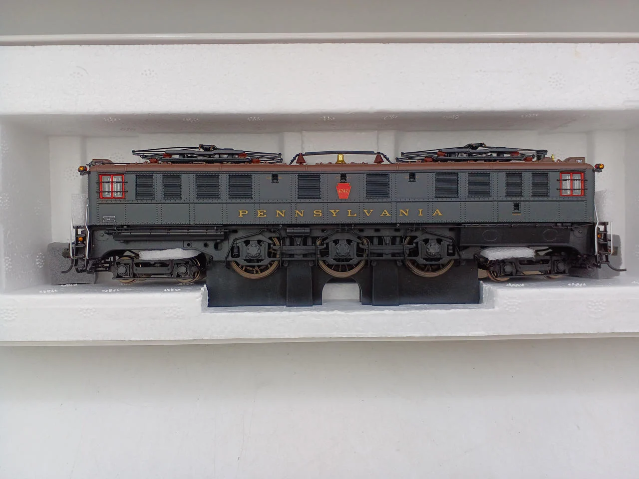 BROADWAY LIMITED HOゲージ PRR P5A BOXCAB #4742 - Image 12