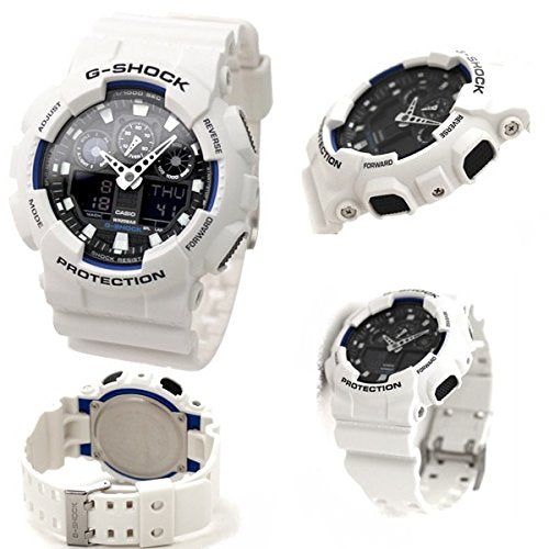 CASIO【海外カシオ正規工場製】G-SHOCK ハイパーカラーズ デジアナ メンズ腕時計GA100B-7A≪並行輸入品≫ - Image 3