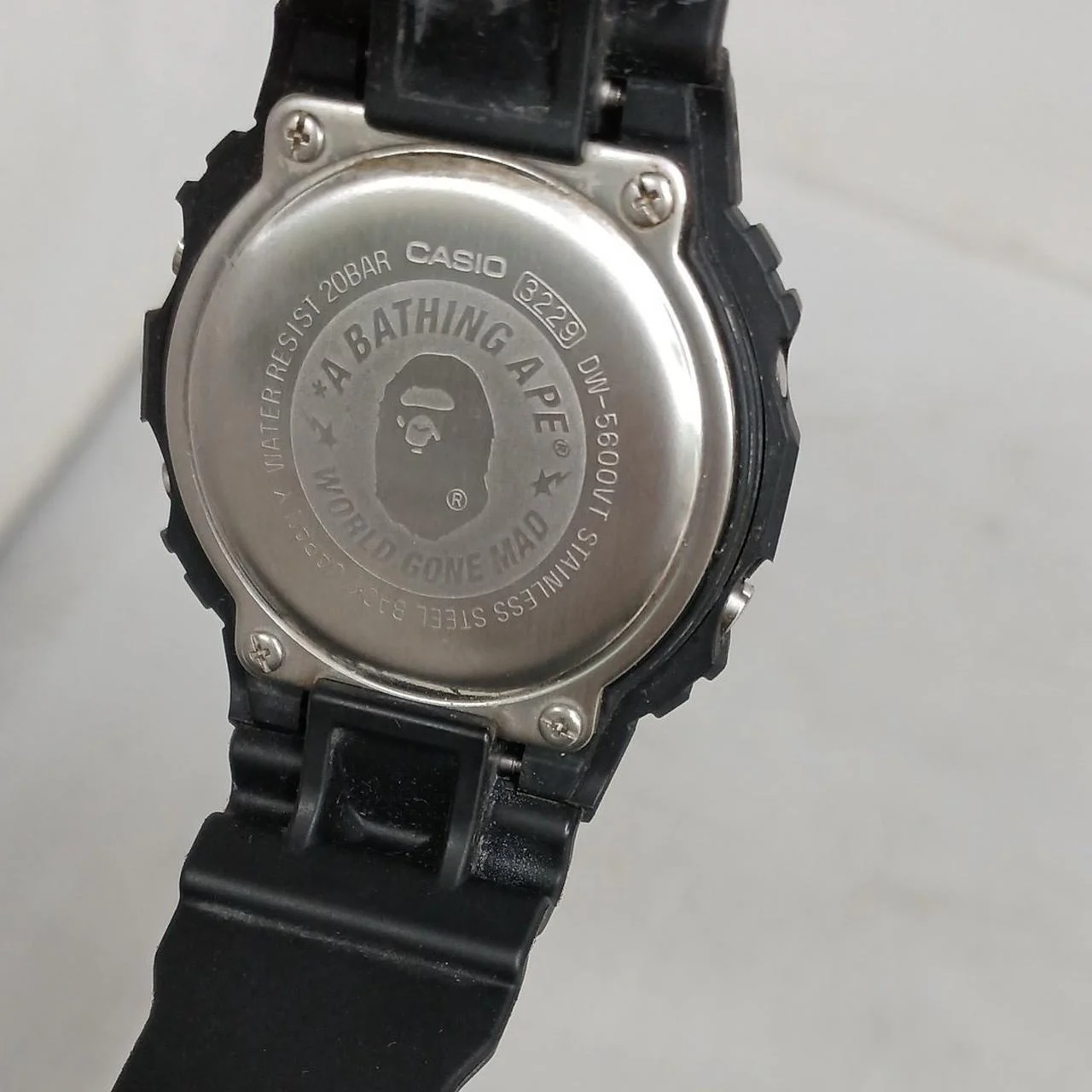 CASIO×BATHIBG APE G-SHOCK DW-5600VT - Image 7