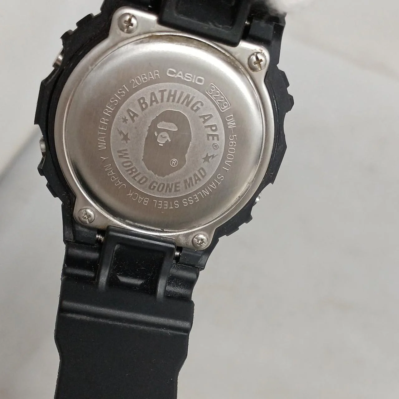 CASIO×BATHIBG APE G-SHOCK DW-5600VT - Image 8