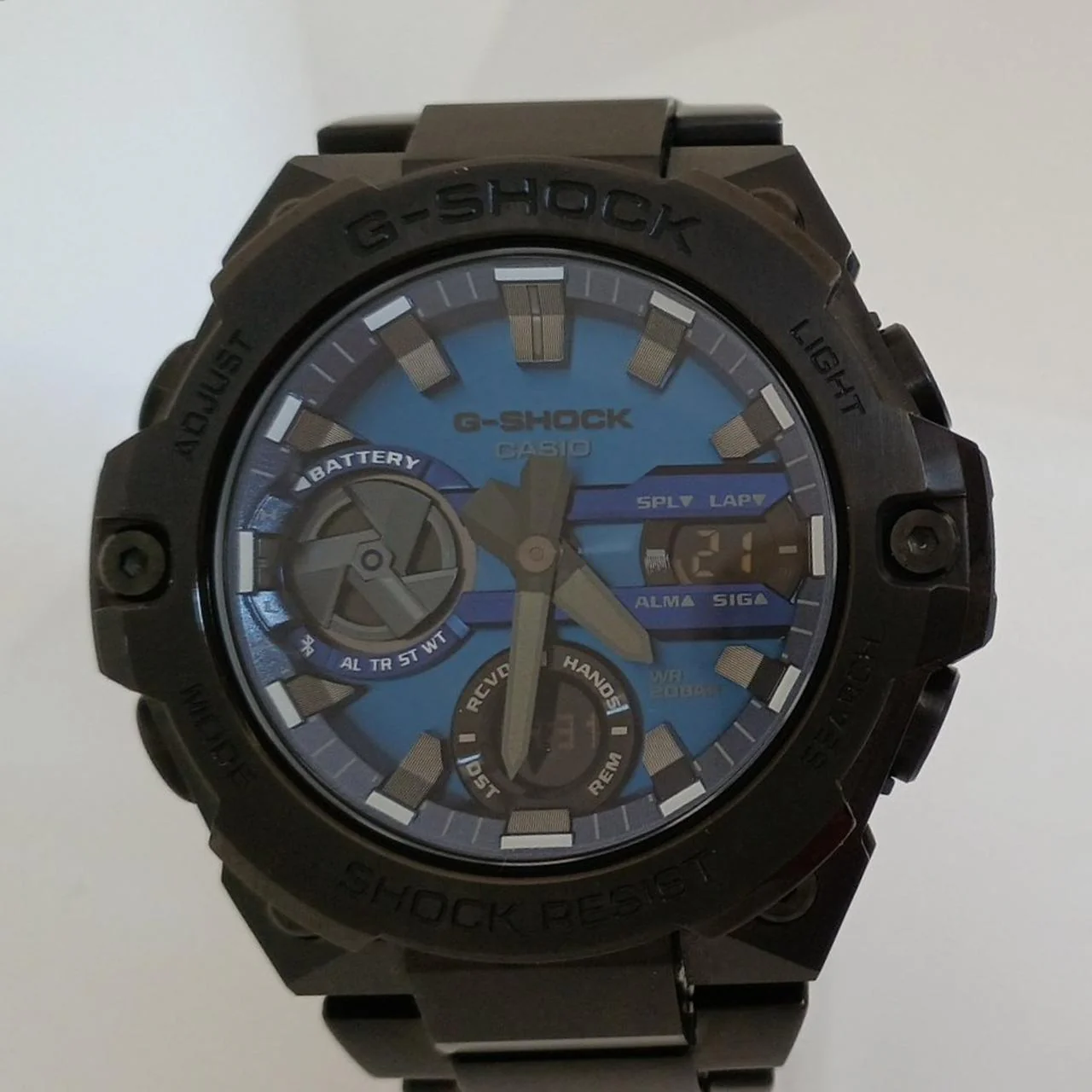 CASIO Bluetooth-compatible solar watch G-SHOCK GST-B400