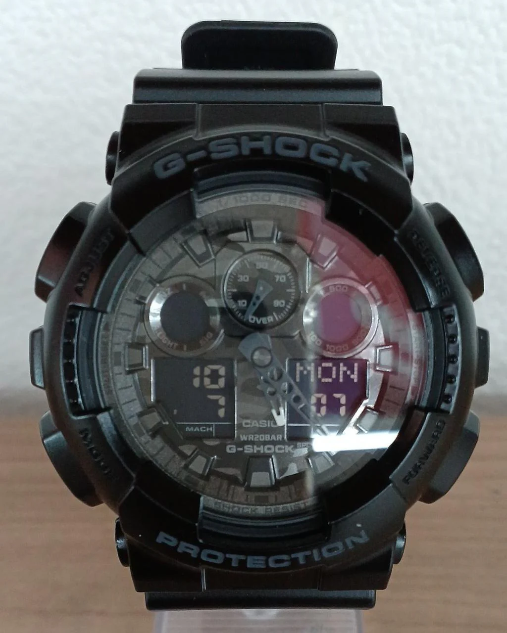 CASIO CASIO G-SHOCK GA-100CF Black Condition A