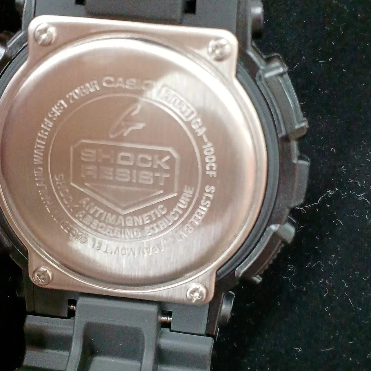 CASIO CASIO G-SHOCK GA-100CF Black Condition A - Image 7