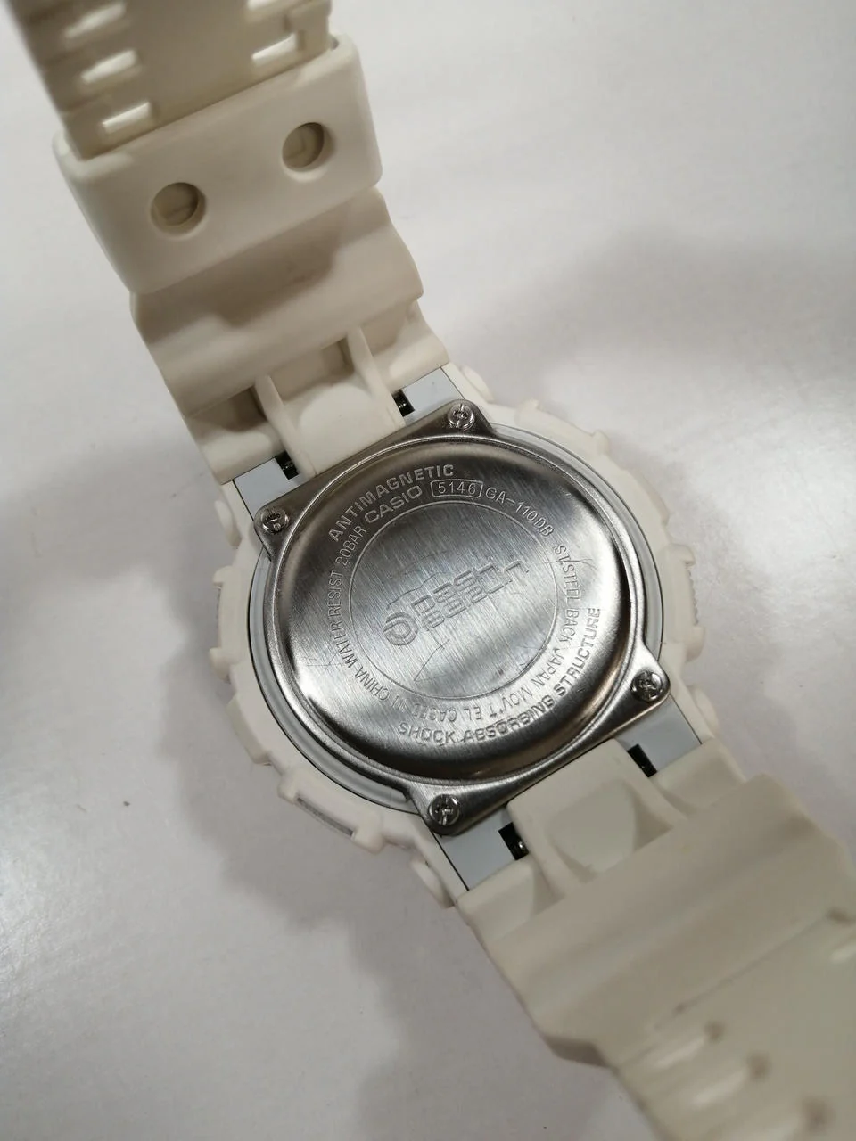 CASIO CASIO G-SHOCK Quartz Watch White GA-110DB - Image 7