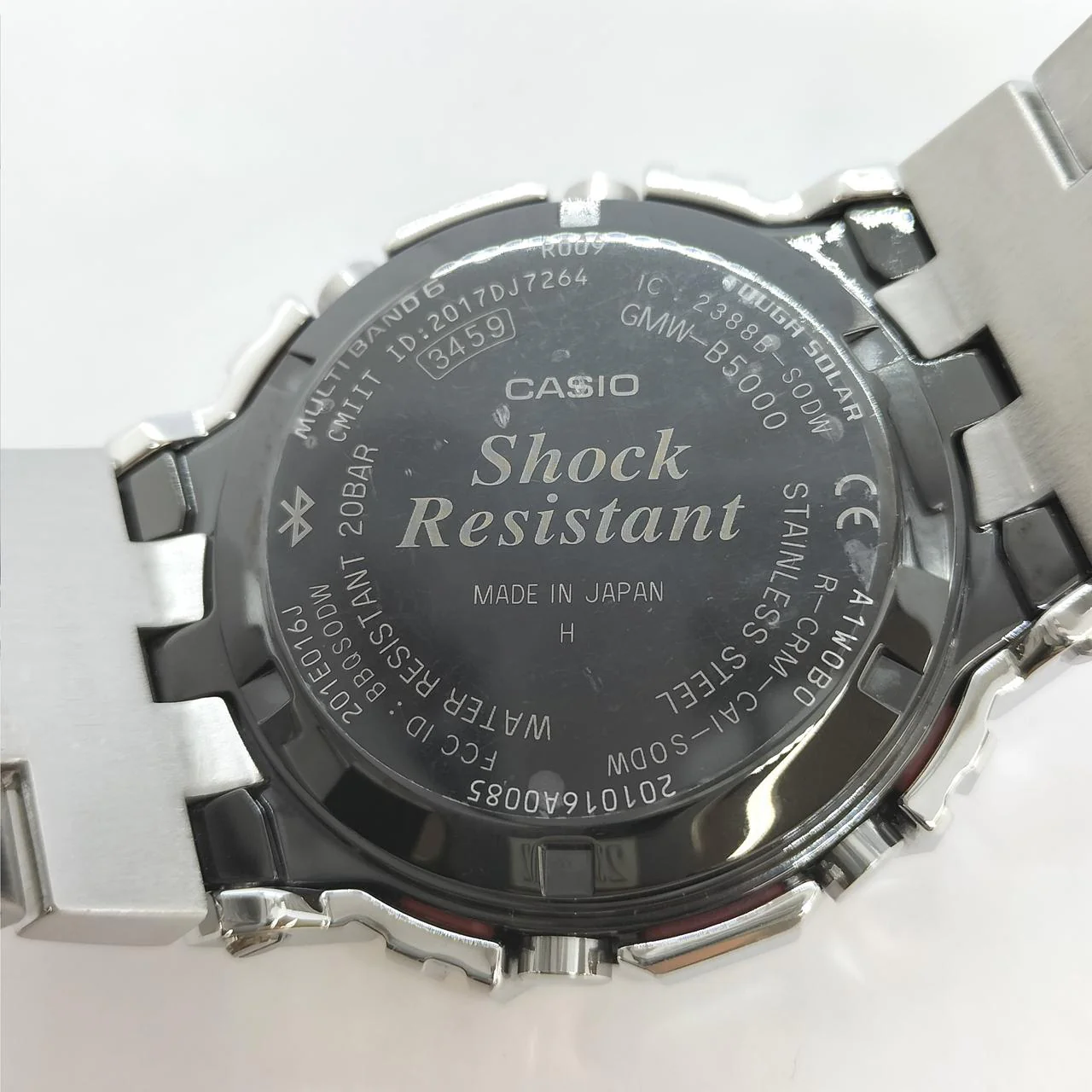CASIO Full Metal Bluetooth Equipped Tough Solar G-SHOCK GMW-B5000-1JF - Image 9