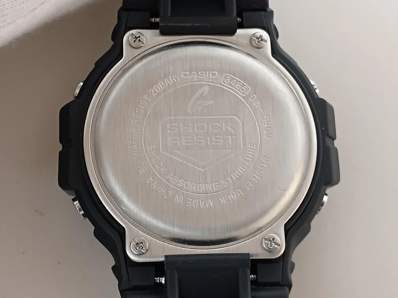 CASIO G-SHOCK 5900 Series DW-5900-1JF - Image 6