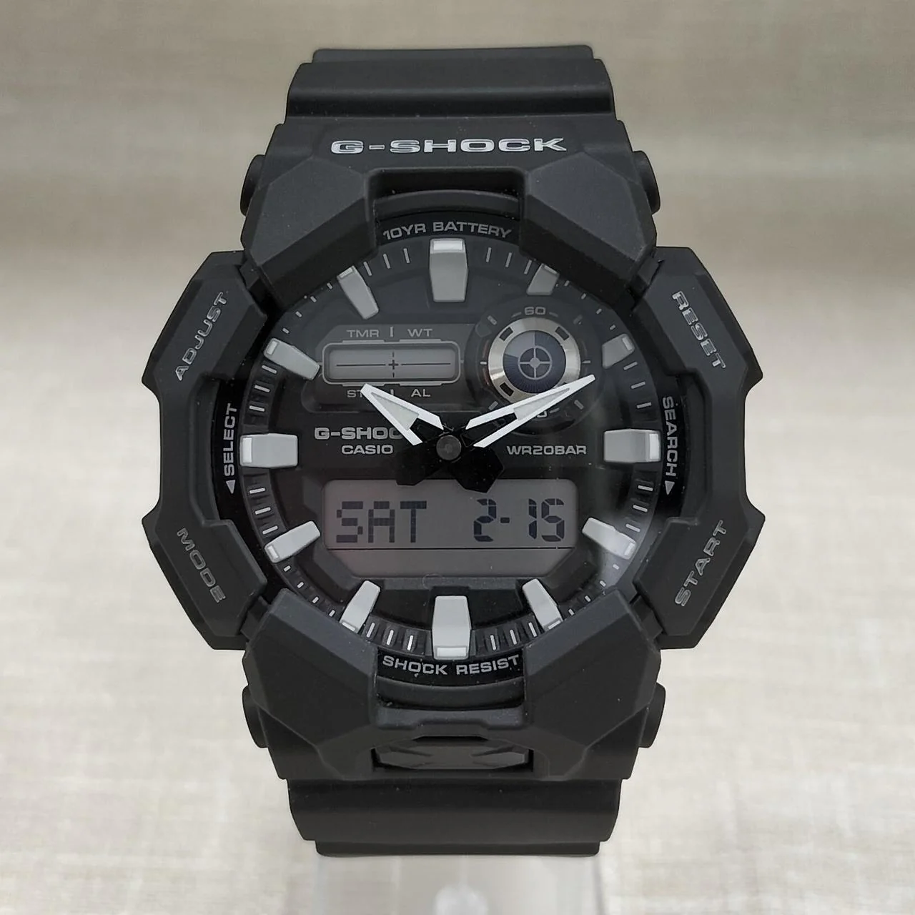 CASIO G-SHOCK Analog/Digital GA-010-1AJF - Image 2