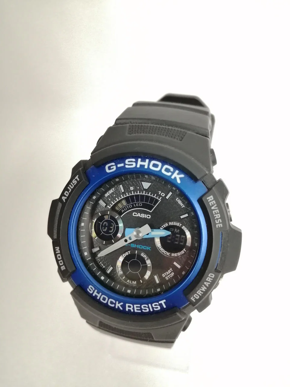 CASIO G-SHOCK AW-591 Black Blue No accessories - Image 4