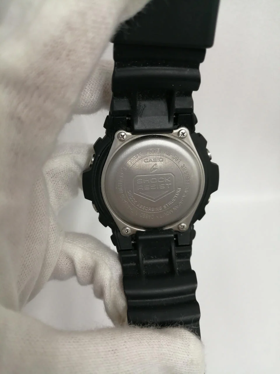 CASIO G-SHOCK AW-591 Black Blue No accessories - Image 8
