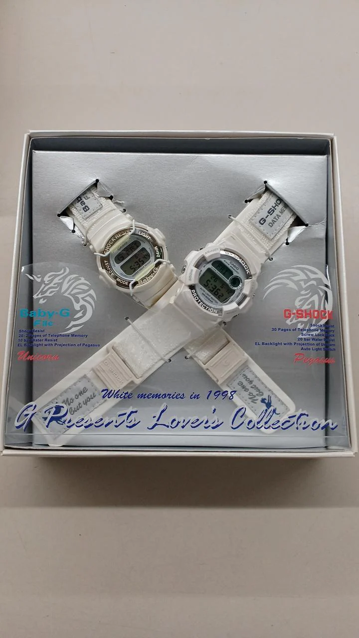CASIO G-SHOCK & BABY-G 1998 Lovers Collection