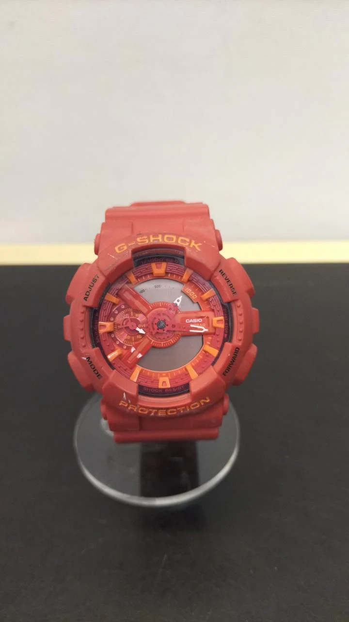 CASIO G-SHOCK Battery Dead GA-110AC *Scratched on Crystal