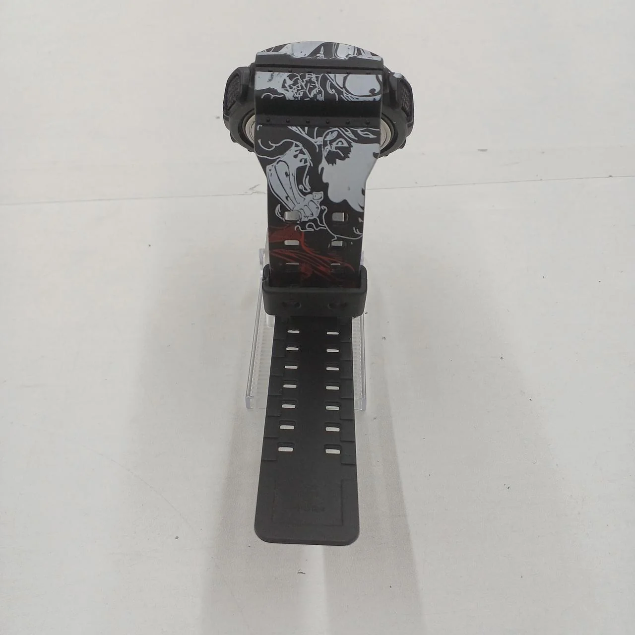 CASIO G-SHOCK bezel, belt replacement OP custom Luffy GA-110GW /BLK×WHT×RED - Image 3