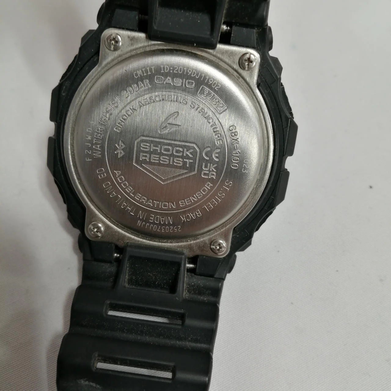 CASIO G-SHOCK BK/GBX-100/Scratched - Image 3