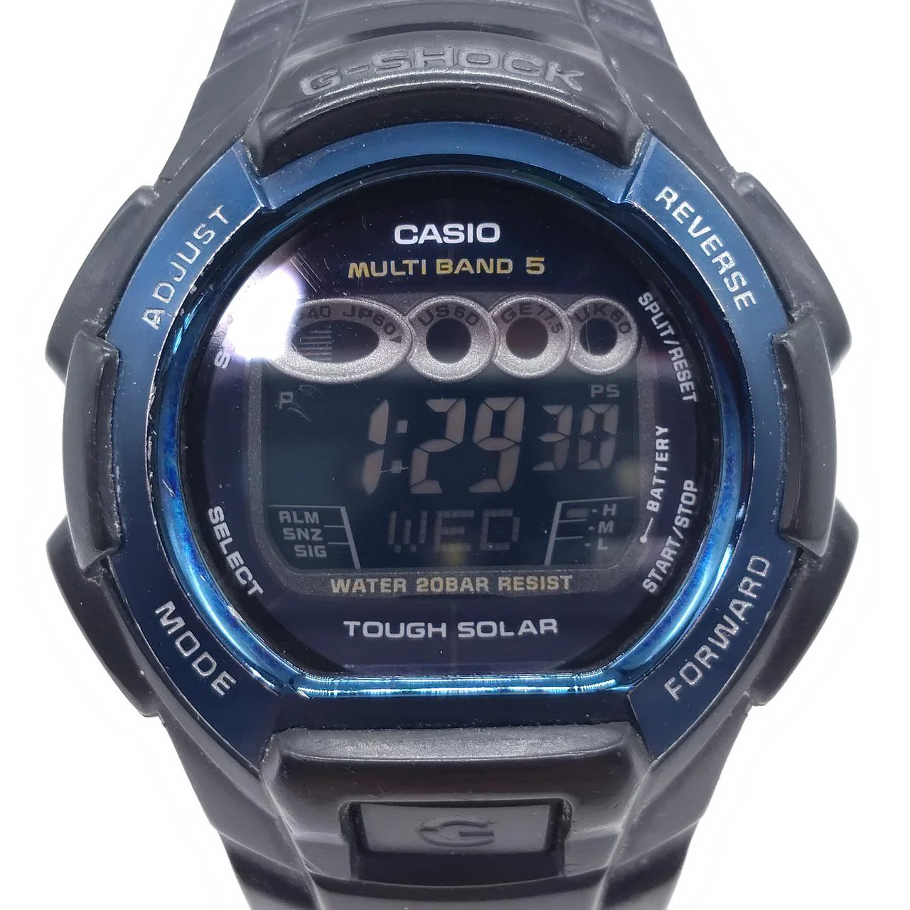 CASIO G-SHOCK Black, Blue/202A361G - Image 4
