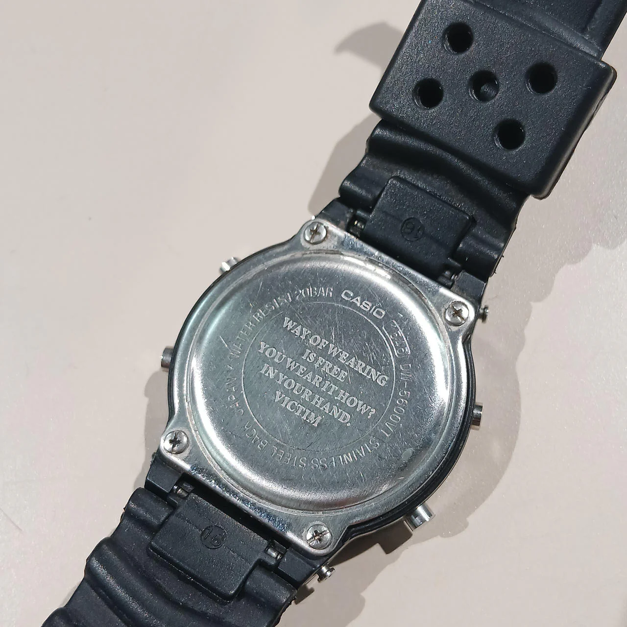 CASIO G-SHOCK BLK/DW-5600VT/VICTIM - Image 4