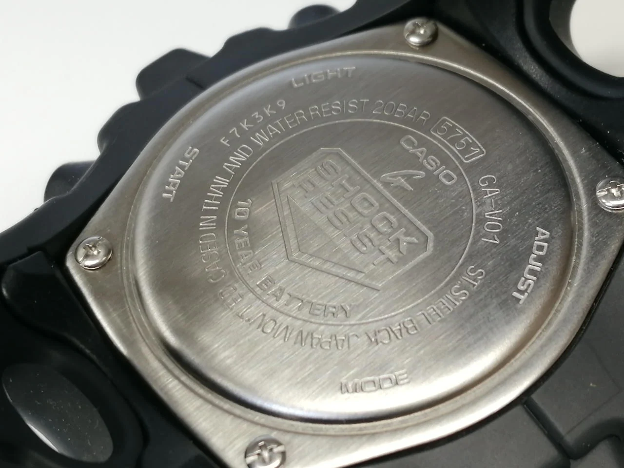 CASIO G-SHOCK BLK/GA-V01 - Image 4