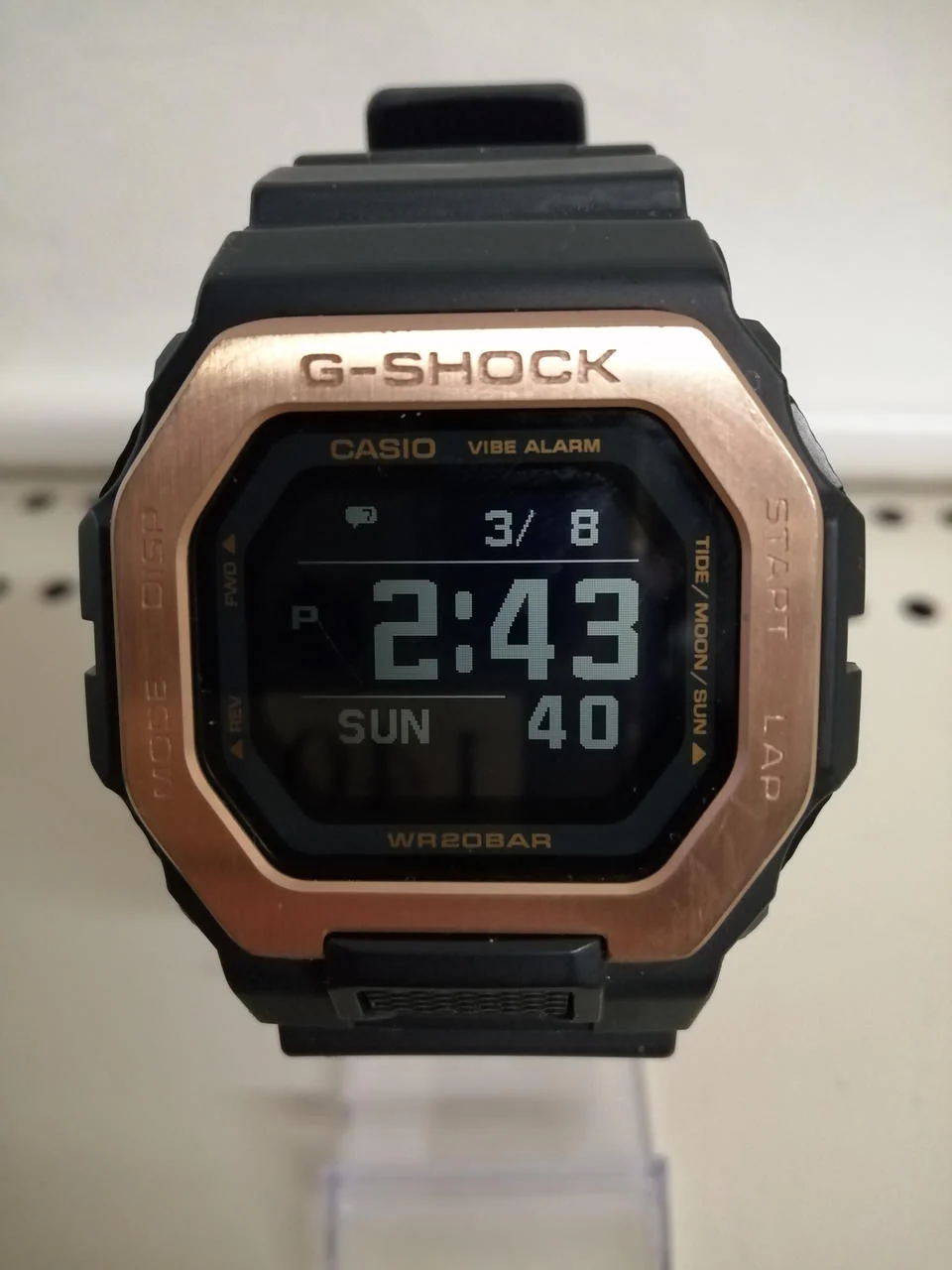 CASIO G-SHOCK BLK/GBX-100/Scratches